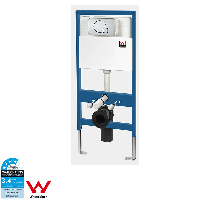 Watermark CE Certificate Sanitary Warebathroom Wall Mounted and Floor Standing Toilet Flush Tank Concealed Cistern